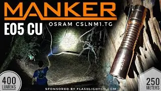 Mankerlight&nbsp;E05 Cu, Osram CSLNM1.TG, 400 lumens, 250 meters beam distance