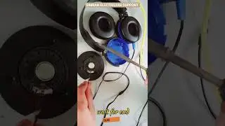 Headphone Speaker Wire Soldering 😱⚡#shorts #trending #new