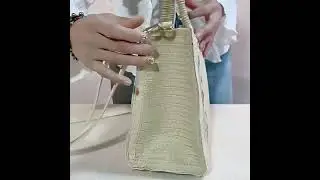 Minimalism Large Capacity Straw Tote Bag