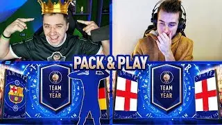 🔥 Jestem KR&Oacute;LEM PACK & PLAY! 👑 *WALKOUT* FIFA 19 / (ft. ADRYAN)
