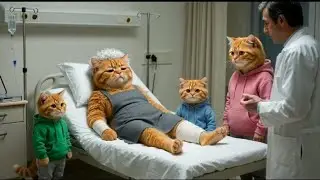 “The Brave Ginger Kitten Who Saved Grandma’s Life | Emotional Cat Family Story”😿💕