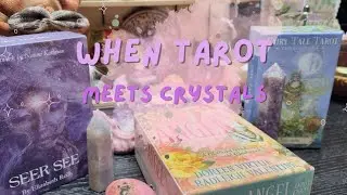 ||Decks and Their Crystal Companions|| VR to @feedingmysoul1212 🔮✨️ @cosmicwitch111 