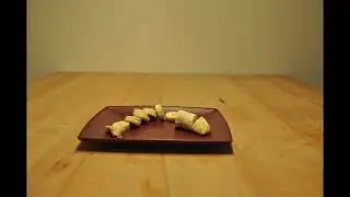 Banán se šlehačkou