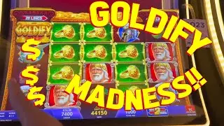 YES YES YES GOLD EVERYWHERE!! with VegasLowRoller on Goldify Slot Machine!!