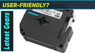 `Best 12mm Waterproof Label Tape for LM210D, LP420, LM500TS Labelers!