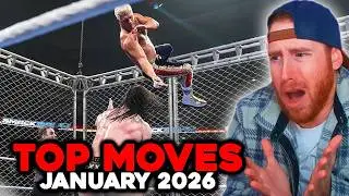 WWE CRAZIEST TOP MOVES JANUARY 2026