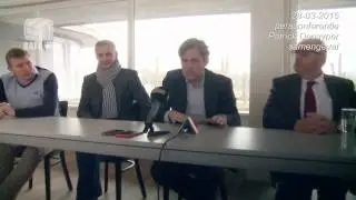 28-03-2015 RAFC Patrick Decuyper persconferentie kort