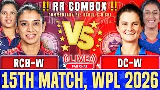 Royal Challengers Bengaluru Women vs Delhi Capitals Women, 15th Match - Live score & Commentary |