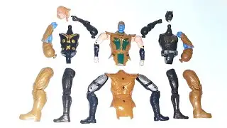 AVENGERS SUPERHERO ACTION TOYS, Captain thor vs Thanos armor vs Bat-man 