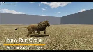 NEW Wild Savanna Recode Lion Run Cycle!