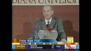 12/17/2004   Terry Hoeppner named new Indiana Hoosiers Head Football Coach