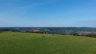 Aerial footage of Butser Hill using a DJI Spark