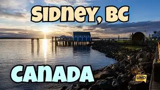 Evening Walk in Sidney, BC - Serene Seaside Stroll