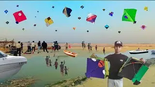 Club kite 🪁 fighting 😁 part 2 and kite 🪁 looting full masti 😃 vlog 😊
