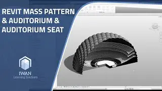 Revit: Mass pattern & Auditorium & Auditorium Seat