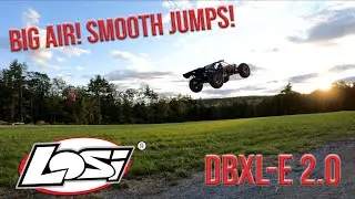 Losi DBXL-E 2.0 - First Rip - Huge Air!