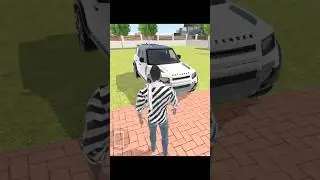 defender car 🤩add ho gai Indian theft auto simulator game New update #shorts defender carcheat code