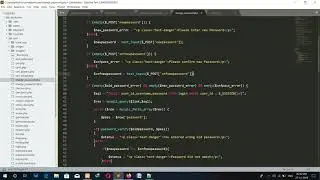 Online Book Store in PHP | change password page| part-38 | (Hindi)