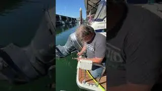 Quick disconnect on your flushing ports for your Yamaha Engines | quick and easy flushing