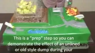 SETUP VIDEO for EnviroScape Waste Management (Landfill & Recycling) Model