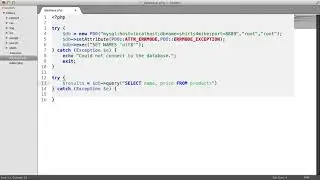 Php#2.1   Querying the Database
