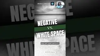 Unlock the magic of Negative Space and White Space in design! ✨
