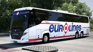 DLC Scania Touring HD v1.3 | Free Download | Euro Truck Simulator 2 ETS2 Bus Mod 1.54