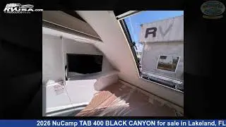 Beautiful 2026 NuCamp TAB 400 Travel Trailer RV For Sale in Lakeland, FL | RVUSA.com