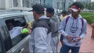 Asylum Seekers continue to arrive in DC, sleep outside Union Station after being bused in from Texas