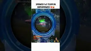 GODL SPOWER 1v3❤️&zwj;🔥 TEAM OG SPOWER REDAY FOR BGIS 🔥