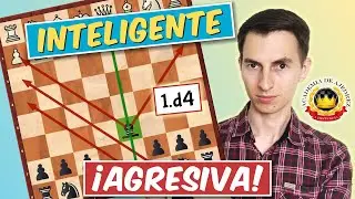 &iexcl;Juega as&iacute;! 👊 RESPUESTA agresiva e INTELIGENTE contra 1.d4 (Gambito ENGLUND)