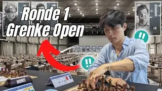 Je joue un 2050 Elo à la ronde 1 du Grenke Open !!