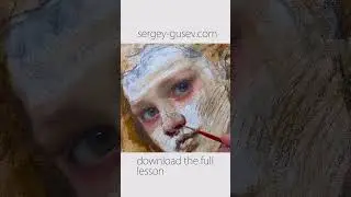 Painting like William Bouguereau.