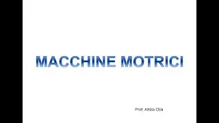 Macchine motrici