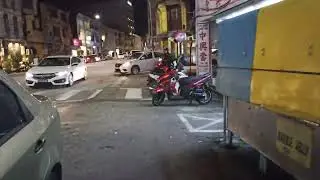 Penang Chulia Street At Night.