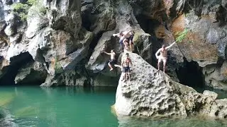 Dive into Adventure: Full-Day Ruc Mon Cave Expedition! | Vietnam Walk 4K