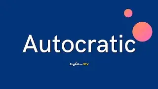 Autocratic Definition & Meaning #vocabulary
