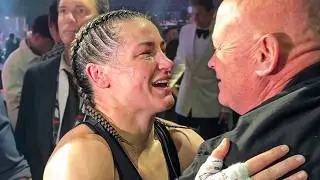 Katie Taylor EMBRACES FAMILY after beating Amanda Serrano to close out trilogy