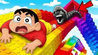 CAN I CLIMB 67 SCARY STAIRS IN ROBLOX !