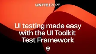 Тестирование пользовательского интерфейса стало проще с помощью UI Toolkit Test Framework | Unite...