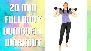 20 Minute Full Body DUMBBELL Workout | lucyb_fit