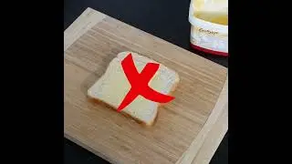 How to butter bread.