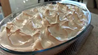 DOCE DE BANANA COM CREME E SUSPIRO