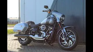 2023 Harley-Davidson FLSB Sport Glide in Atlas Silver Metallic