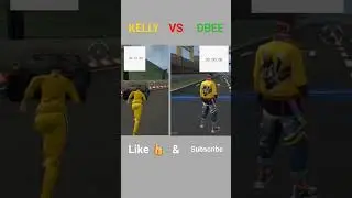 Kelly vs Dbee speed taest😱😱🔥 || #shorts #freefire
