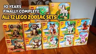 The Decade-Long Quest: Unboxing the Complete LEGO Lunar New Year Collection