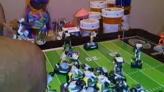Quarterback shawn mack waiting, looking