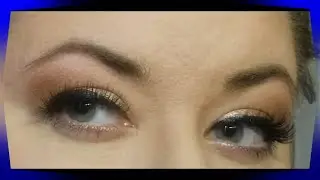 Quick/Easy Eye look | ORYZA Nude Shimmer and Contour Pallet | Everyday Makeup