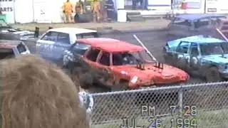 Demolition Derby Summit County Ohio July 1994