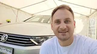 Odstraněn&iacute; kontaminace laku a ochrana tuh&yacute;m voskem VW Passat 8 generace